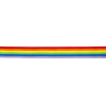 Pride Items Bande en tissu Rainbow 180 x 10cm
